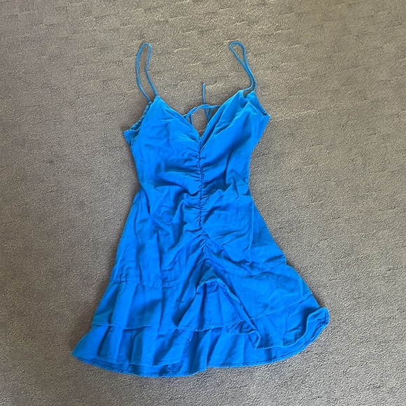 Cobalt Blue Zara Mini Dress - Picture 3 of 4